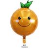 Globo de película de aluminio con dibujos de verduras y frutas, nuevo y bonito, para decoración de fiestas infantiles, juguetes inflables.