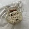 Mini mochila linda de perrito con lunares, bolso de mano de niña con forma de pan de caricatura, bolso de hombro para estudiante y para ir al trabajo