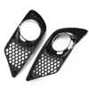 Adequado para 08-10 Mercedes-Benz Classe C W204 Moldura da Lanterna de Neblina Grelha da Lanterna Antineblina Grelha Inferior de Malha do Para-choque Dianteiro