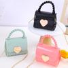 2026 Nuevo Bolso de Mano Transfronterizo para Mujer Mini Bolso Pequeño Bolso de Hombro Bolso Cruzado Bolso de Mujer Bolso de Gelatina Corazón