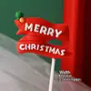 Decoración Pastel Navideño 2025 Moño Campana Enchufe Árbol de Navidad de los Deseos Estrella de Cinco Puntas Vela Decoración para Hornear