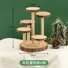 Estante para Flores para Repisa de Ventana de Madera Maciza, Soporte Decorativo Creativo para Suculentas, Estante de Almacenamiento Multinivel para Escritorio en Esquina de Balcón Interior