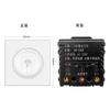 Accesorios de enchufe de interruptor de pared tipo 86 transfronterizos, marco de vidrio blanco y 52 módulos funcionales se pueden combinar libremente