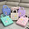 Dongguan Eva Moldado por Injeção Espuma de Uma Peça Moda Bolsa de Praia Estilo Europeu e Americano Bolsa Transversal Tecida Bolsa de Armazenamento para Viagem ao Ar Livre