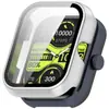 Xuanyin es Adecuado para Haylou Watch 4/4S Funda Protectora PC + Película Templada Funda Protectora Integrada para Reloj