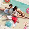 Tapete de Playa, a Prueba de Arena y Humedad, Manta de Playa Marítima para Exteriores, Manta de Camping, Tapete de Piso para Tienda de Campaña, Manta para Sofá, Manta Cubierta Portátil