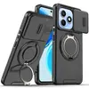 Funda de teléfono con soporte giratorio de 360 grados adecuada para Honor X8D Lingke, funda de teléfono protectora con cubierta deslizante para Honor 400pro