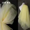 Organza de hilo especial microduro denso hilo mate vestido de novia vestido flor joyería decoración de boda vestido de muñeca tela de bordado