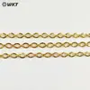 Bc254 Venda Quente Corrente de Cobre Espessa Lisa Clássica em Formato O Atacado Joias DIY Colares e Pulseiras Masculinas e Femininas