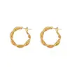Nuevos Pendientes de Tachuela Tejidos en Punto Trenzado Pendientes de Diseño de Nicho de Alta Gama para Mujer Lujo Ligero Versátiles para el Uso Diario y el Viaje Joyería para Orejas Atmosférica