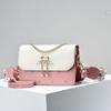 Bolsos para Mujer 2024 Nueva Primavera y Verano Versátil Bandolera Moda Bolso de Hombro Bolso Cuadrado Pequeño Bolso Elegante Trendy para Novia