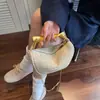 Bolsa de Mão Tendência de Nicho Verão 2025 Novo Estilo Retro Casual Simples Moda Corrente de Metal Bolsa de Ombro Transversal