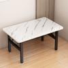 Mesa baja plegable sencilla para exteriores, cuadrada, para alquiler en casa, dormitorio, mesa de comedor, escritorio pequeño, mesa de comedor rectangular.