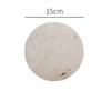 Piedra de Cueva Amarilla Blanca Mármol Joyería Colgante Cosmético Bandeja para Anillos