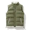 Chaleco de Comercio Exterior para Hombre Otoño e Invierno Chaleco sin Mangas Algodón Ropa Exterior Cálida Estilo Coreano Chaleco Guapo para Hombre Chaqueta Engrosada