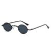 Óculos de Sol Jamie 3566 Mini Armação Pequena Óculos de Sol Masculino Oval Retrô Armação Pequena Estilo Punk Europeu e Americano Óculos de Sol com Proteção Solar