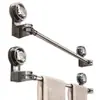 Estante para Toallas con Ventosa Baihan Barra Colgante Estante de Almacenamiento sin Taladro para Baño Barra de Toallas Telescópica Estante de Almacenamiento para Baño y WC