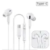 Adequado para Celular Xiaomi Huawei Samsung Tipo-C Fones de Ouvido Digitais Intra-auriculares Fio Plano Controlado por Fio Fones de Ouvido com Fio