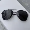 Novos óculos de sol super estilosos para dirigir masculinos cor gradiente metal meio aro óculos de sol pesca selvagem proteção UV