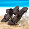 Sandálias Masculinas Verão Novo Estilo Antiderrapante Casuais para Casa Sandálias Masculinas Sapatos de Praia Impermeáveis Tamanho Grande 48