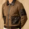 Otoño 2026 Transfronterizo Amazon Chaqueta con solapa estilo Old Money Americano 3D Abrigo Vintage Ropa de trabajo para hombre estilo Old Money