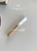 Cuchillo para Mermelada de Acero Inoxidable con Mango de Madera, Cuchillo Compacto de Estilo Coreano para Desayuno, Mantequilla para Untar en Pan, Mini