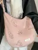 2026 Primavera Temprana Nuevo Bolso de Axila Artístico de Nicho Bolso Tote de Gran Capacidad Bolso de Mano para Estudiantes y Viajeros Frecuentes Bolso de Hombro