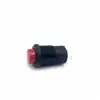 Suministro directo interruptor de botón pulsador de plástico de 12.5 mm cabeza redonda dos patas impermeable tarjeta DS-425 interruptor de botón pulsador autoblocante sin bloqueo