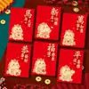 2026 Ano do Cavalo Novo Envelope Vermelho Criativo Tridimensional Festival da Primavera Pacote Vermelho Cavalo Desenho Animado Zodíaco Ano Novo Bolsa Envelope Vermelho Atacado