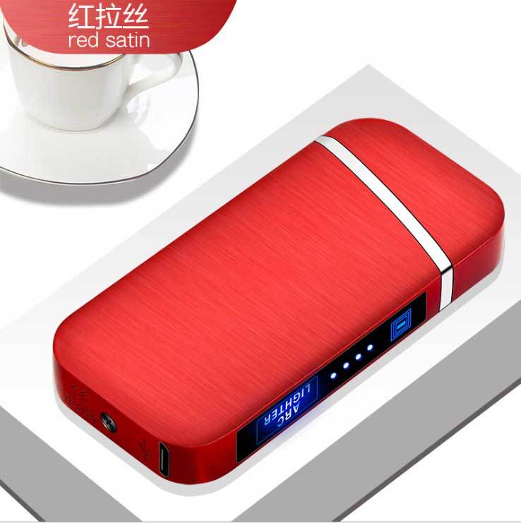 L319金伦厂家直销电镀喷涂双工艺usb充电双电弧