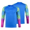 Traje de portero Fútbol Camiseta deportiva Niños Adulto Secado rápido Anticolisión Puerta Ropa general Pantalones de manga larga Traje Estampado