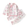 Ropa de Bebé Clase a Algodón Puro Primavera y Otoño Capa Base para Recién Nacido Tops y Pantalones Térmicos para Bebé Conjunto Separado Ropa Infantil Anyang