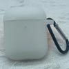 Capa Protetora Apple para AirPods 1ª/2ª Geração Capa para Fone de Ouvido Bluetooth Capa Protetora Integrada de Silicone Bolsa para Fone de Ouvido Estojo Espesso para Armazenamento