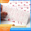 Autoadesivo Hemisfério Anti-colisão Grânulos Tapete de Porta de Armário Gaxeta de Silicone Transparente Tapete de Borracha para Vidro Silenciador de Móveis Tapete de Pé Grânulos Anti-colisão