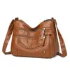 Bolsa para Mães de Meia-Idade de Grande Capacidade 2025 Nova Bolsa Transversal Feminina Casual com Múltiplas Divisórias Bolsa Pequena Quadrada Casual da Moda