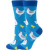 Calcetines de otoño e invierno de Amazon para mujer, calcetines de animales, calcetines de frutas, calcetines de marea para hombre, calcetines de comida divertidos.