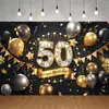 Novo Tecido de Fundo Feliz Aniversário Transfronteiriço Festa Carnaval Série Principal Decoração de Cena Faixa de Aniversário
