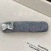 Corea del Sur Lujo Ligero Sentido de Alta Gama Brillo Fino Clip de Pato con Pedrería Dulce Moda Clip para Flequillo Lateral Pasador Roto Accesorios para el Cabello