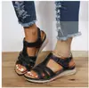Sapatos Casuais Europeus e Americanos de Verão Plus Size Transfronteiriços 2023 em Estoque Salto Plataforma Confortável Comércio Exterior Transfronteiriço Novo Atacado Plus Size
