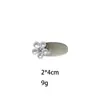 Grampo de Cabelo Estilo Francês de Luxo com Pérolas, Elegante Presilha para Franja Feminina, Acessório de Cabelo, Grampo, Ornamento de Cabelo Atacado