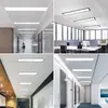 Tira de luces LED empotrable para techo de sala de estar, techo suspendido, panel de luz para sala de conferencias, específica para panel de yeso de oficina