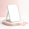 Espelho de Maquiagem Colorido Dopamina Estilo Ins, Espelho de Mesa Dobrável Portátil para Dormitório, Casa e Escritório