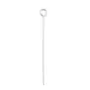 Plata de Ley 925 Redonda de un Solo Círculo Hecha a Mano DIY Joyería Pulsera Collar Conexión Final Accesorios Fábrica Stock Listo Entrega 48H