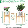 Suporte de flores retrátil removível transfronteiriço suporte de vaso de flores para exterior e interior display de suporte rack decorativo para jardim de casa