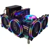 Suporte de Mesa Simples DIY de Acrílico Transparente para Placa-Mã IMATX Plataforma de Teste Aberta para PC