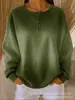Amazon Transfronterizo Nuevo Estilo Europeo y Americano Rayas Verticales Cuello Henley Manga Larga Sudadera con Capucha Suelta Hombros Caídos Media Cremallera Top para Mujer