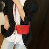 Bolsa de Ombro Casual de Moda Coreana de Nicho Feminina 2025 Versátil Pequena Bolsa de Ombro Bolsa Transversal para o Dia a Dia Bolsa Saco