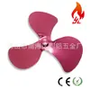 Accesorios para Ventilador de Chimenea Hoja de Ventilador de Aleación de Aluminio Completa 3 Aspas/8 Aspas Moldeo por Estampado 8 Colores Disponibles
