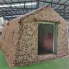 Tiendas inflables universales para exteriores para clases de entrenamiento y ejercicio, tiendas de campaña para acampar para hacer fila y alojamiento, tiendas inflables de camuflaje