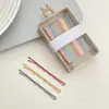 Grampos de Cabelo Pretos Sem Costura para Fixação Lateral, Pequenos Grampos de Aço para Franja e Penteado